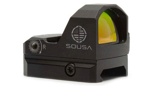 Sun Optics Raid Pistol Red Dot, 1x24mm, 3 MOA, Black