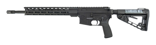 Standard STD-15 223 Remington/5.56x45mm, 16" Barrel, Black, M-Lok Handguard, 30rd