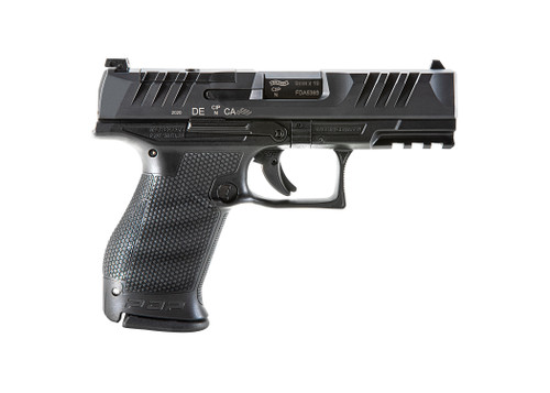 Walther PDP Compact 9mm, 4" Barrel, Black, Optic Ready, 15rd