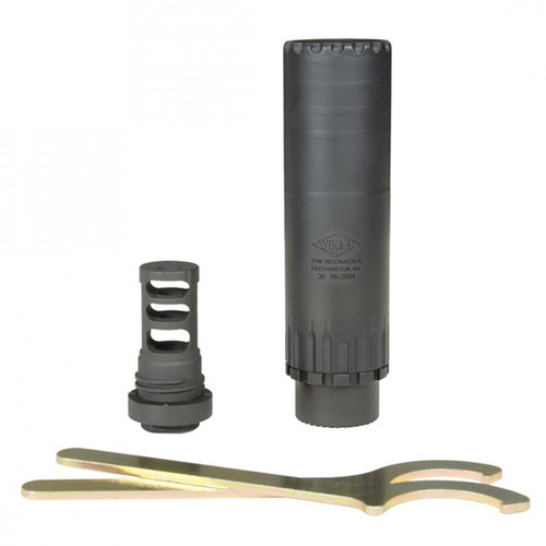 Yankee Hill Resonator K Suppressor .30 Cal, 5/8-24" QD Muzzle Brake, Black