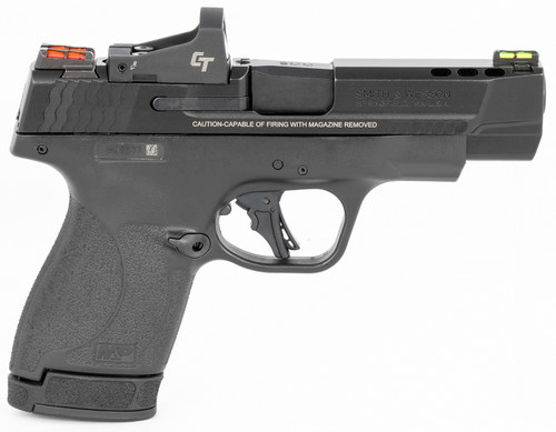 Smith & Wesson PC M&P9 Shield Plus Optic Pkg 9mm, 4" Barrel, Crimson Trace 4 MOA Red Dot13rd