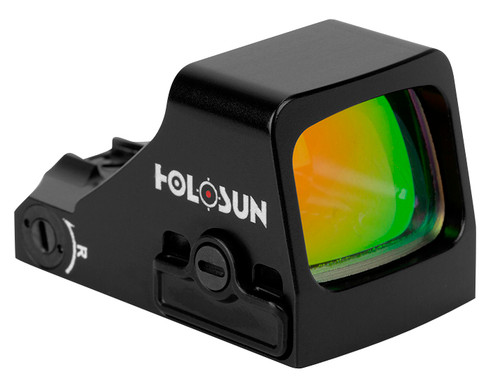 Holosun 407K Pistol Open Sight, Solar, Red 6Moa Dot, 7075 Aluminum, Open, Shake Awake, Compact Pistol