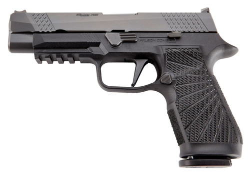 Wilson Combat P320 9mm, 4.7" Barrel, Fiber Optic Sights, Black, 17rd