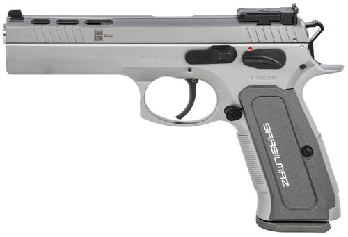 SAR USA K12 Sport X 9mm, 4.7" Barrel, Steel Frame/Slide, Target Sights, SS, 17rd