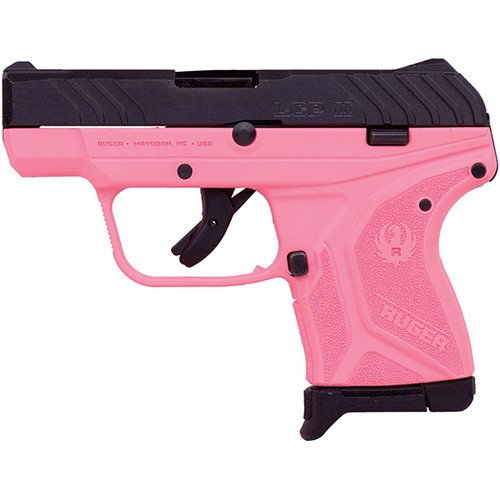 Ruger LCP II .380 ACP, 2.75" Barrel, Fixed Sights, Pink/Black, 6rd