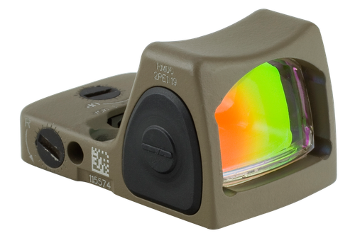 Trijicon RMR Adjustable LED Type 2 1x 3.25 MOA Illuminated Red Dot Flat Dark Earth Cerakote