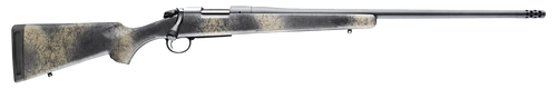 Bergara B-14 Ridge 6.5 Creedmoor, 22" Threaded Barrel, Wildernesss Camo, Gray Rec, 4rd
