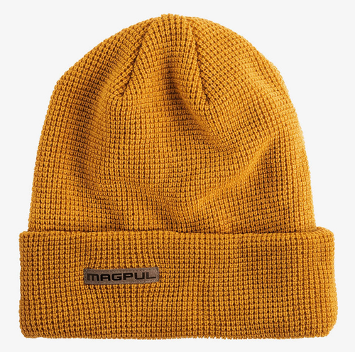 Magpul Merino Waffle Watch Cap, Amber, One Size Fits All