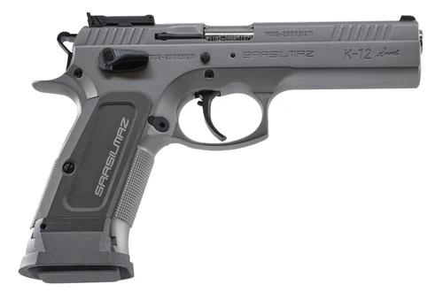 SAR USA K12 Sport SAO 9mm, 4.7" Barrel, Steel Frame, Stainless, 17rd