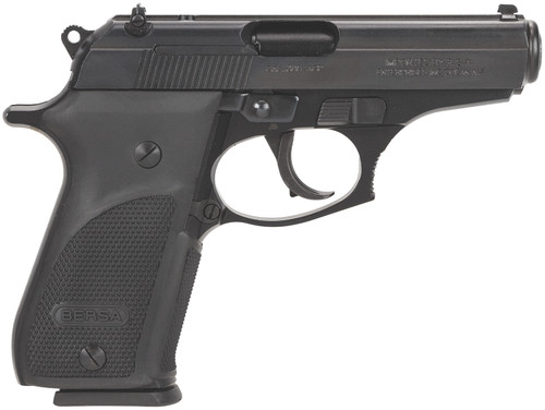 Bersa Thunder Plus 380 ACP, 3.5" Barrel, Black, Fixed Sights, 15rd