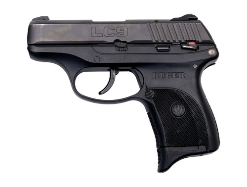 Ruger LC9 Used 9mm, 3.12" Barrel, Fixed Sights, Manual Safety,  Black, 7rd