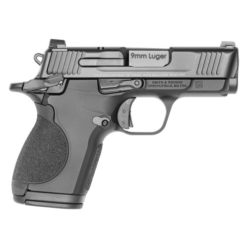 Smith & Wesson CSX 9mm, 3.1" Barrel, Black, Manual Safety, 12rd