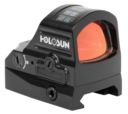 Holosun 407C Pistol Open Sight, Solar, Green 2Moa Dot, 7075 Aluminum, Open, Solar, Shake Awake, Pistol