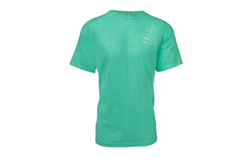 Glock OEM Crossover Short Sleeve T-Shirt, Large, Turqouise