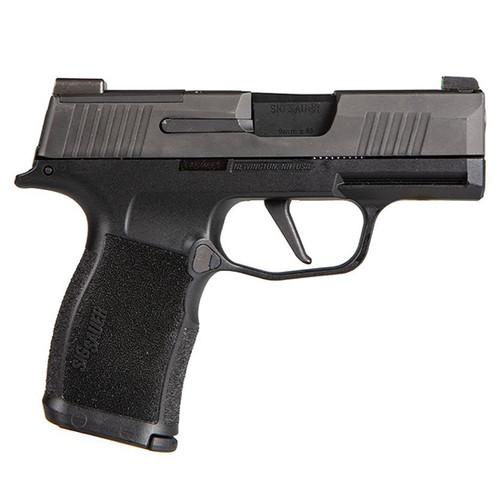 Sig Sauer P365X Sub-Compact 9mm, 3.1" Barrel, Black, X-Ray 3 Night Sights, Optic Ready, Manaual Safety, 2x10rd