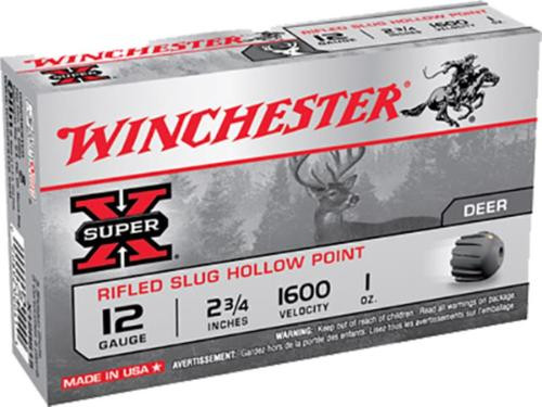 Winchester Super-X Rifled Lead 20 Ga, 2.75", 3/4oz, Slug, 15rd Box