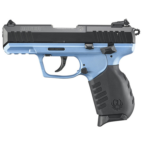 RUG SR22 .22 LR, 3.5" Barrel, 3-Dot Sights, Polar Blue, 10rd