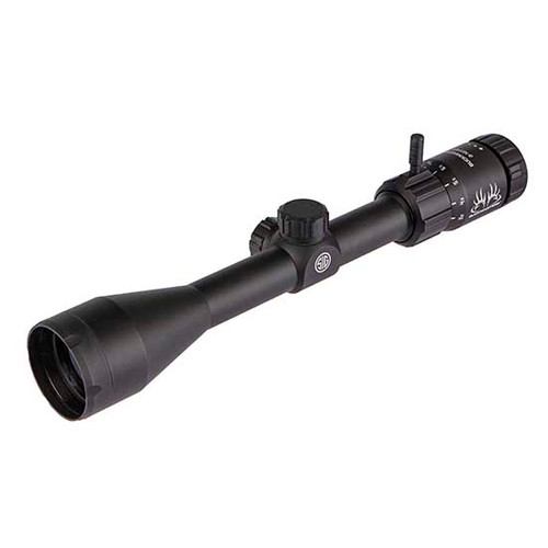 Sig Sauer Buckmaster, Scope, 3-12X44mm, BDC Reticle, 1" Tube, 0.25 MOA Adjustments, Black Color