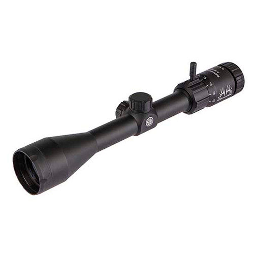 Sig Sauer Buckmaster, Scope, 3-12X44mm, BDC Reticle, 1" Tube, 0.25 MOA Adjustments, Black Color