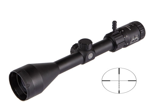 Sig Sauer Buckmaster, Scope, 3-9X50mm, BDC Reticle, 1" Tube, 0.25 MOA Adjustments, Black Color