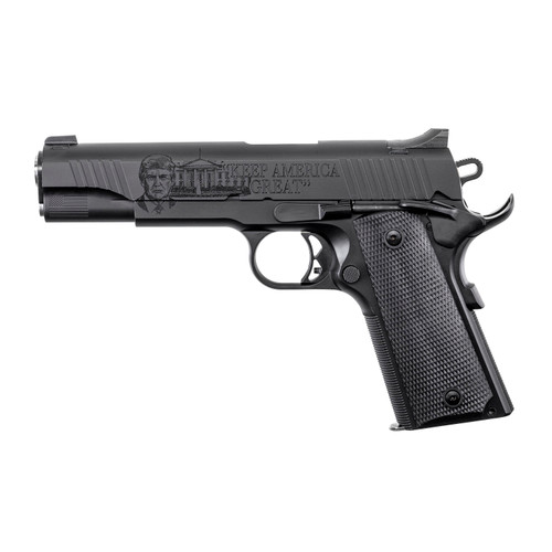 Auto-Ordnance 1911 A1 .45 ACP, 5" Barrel, "Keep America Great", Black, 7rd