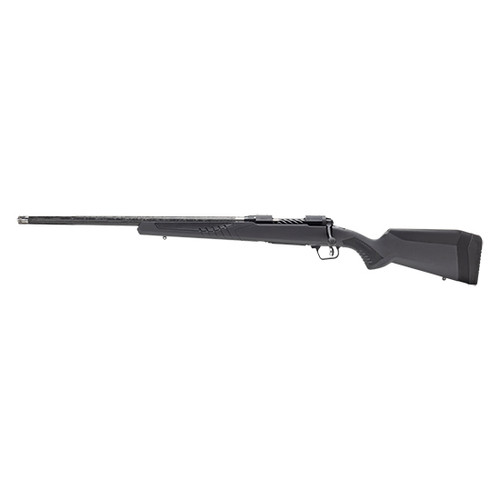 Savage 110 UltraLite 6.5 Creedmoor, 22" Carbon Fiber Wrapped Barrel, Black Melonite Metal Finish & Matte Gray Fixed AccuFit Stock, Left Hand, 4rd