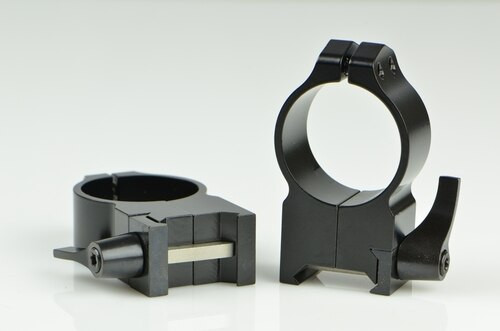 Warne 30mm, QD, Extra High Matte Rings, Steel, Fixed for Maxima/Weaver Style or Picatinny Bases