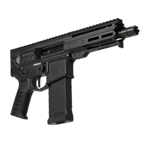 CMMG Dissent MK4 5.7x28mm, 6.5" Barrel, Cerakote Armor Black, Manual Safety, 32rd