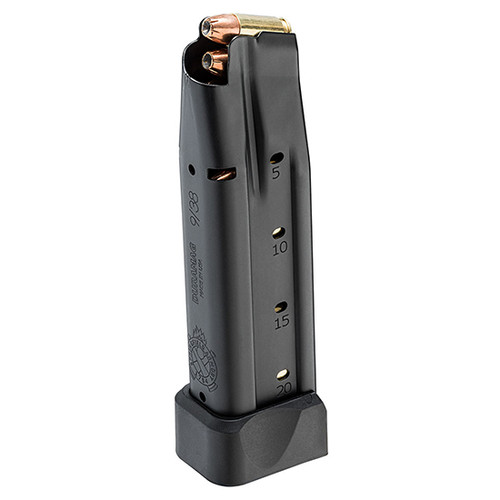Springfield Prodigy 9mm Magazine, Double Stack, Steel, Black, 20rd