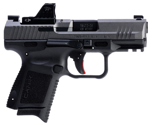 Canik TP9 Elite SC Optic Package 9mm, 3.5" Barrel, Matte Black, MECANIK M01, 3 Dot Sights, 1x12rd 1x14rd