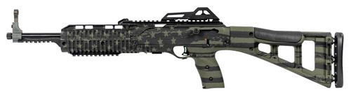 Hi-Point 995TS Carbine 9mm, 16.5" Barrel, Olive Drab Green, Skeletonized Stock, Adjustable Sights, 10rd