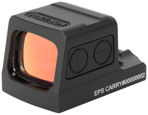Holosun, EPSRD2 EPS Red 2, Black Anodized 0.63 x 0.91 2 MOA Red Dot Reticle
