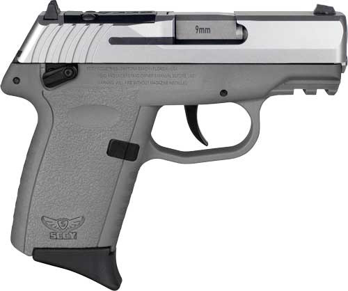 SCCY Industries CPX-1 Gen3 9mm, 3.1" Barrel, Sniper Gray Picatinny Rail, Thumb Safety, 10rd