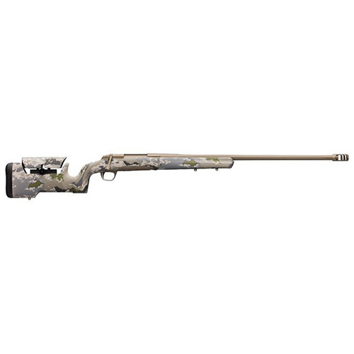 Browning X-Bolt Hells Canyon Max Long Range 6.8 Western, 26" Heavy Barrel, Recoil Hawg Muzzle Brake, Smoked Bronze Cerakote, OVIX Camo Max Adjustable Comb Stock, 3rd