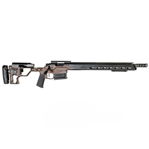 Christensen Modern Precision .308 Win 16" Carbon Fiber TB, Black, Desert Brown Folding Stock, 4rd