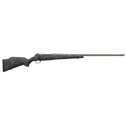 Weatherby MkV Accumark LTD, 6.5-.300 Weatherby Mag, 28" Barrel, Burnt Bronze, Black Gray/Brown Accents, Monte Carlo Stock, 3rd