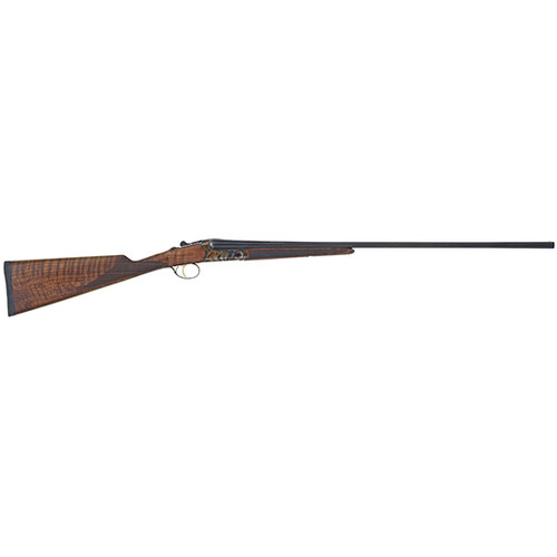 TriStar Bristol SxS 410 Ga, 3" Chamber, 28" Barrel, Color Case Hardened Rec, Oiled Turkish Walnut English Style Stock, 2rd