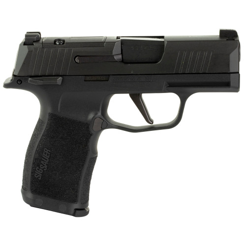 Sig Sauer P365X 9mm, 3.1" Barrel, Black, Optic Ready, Manual Safety, 12rd