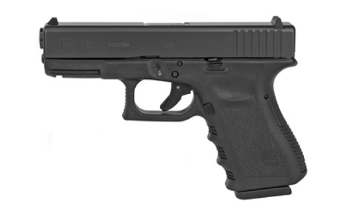 Glock 19 Gen3 *REFURBISHED* 9mm, 4.02" Barrel, Black, Fixed Sights, 15rd