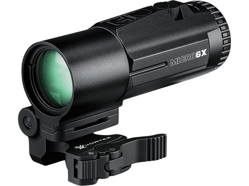Vortex Optics Micro 6X Magnifier with Flip Mount, Matte Black
