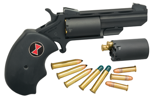 North American Arms Black Widow, Revolver, 22 LR/22 WMR, 2" Barrel, 5rd
