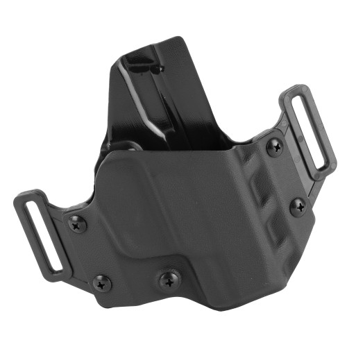Crucial Concealment Covert OWB, Inside Waistband Holster, Ambidextrous, Kydex, Black, Fits Ruger Max-9