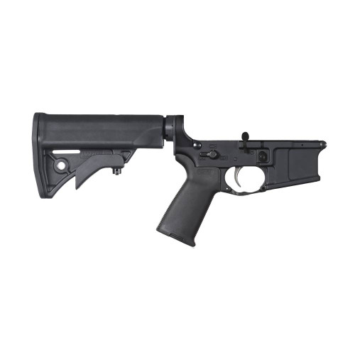 LWRC IC Complete Lower Receiver 223 Remington/5.56x45mm, Black, LWRCI Stock/Trigger Guard