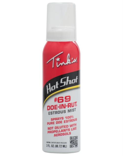 Hot Shot #69 Doe-In-Rut Estrous Mist 3oz Spray