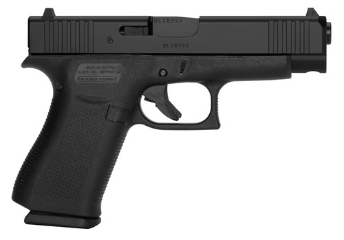 Glock G48 9mm, 4.17" Barrel, Black, 10rd