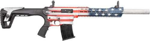 GForce Arms GF25 12 Ga, 18.5" Barrel 3" Chamber, USA Flag, 5rd