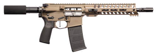 POF-USA Minuteman DI 5.56x45mm,10.5" Barrel, Brown Rec, 30rd