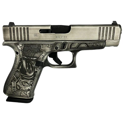 Glock 48 "Battle Worn Slide/Bushido Frame" 9mm, 4.17" Barrel, 10rd