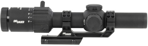 Sig Sauer Tango MSR Rifle Scope, 1-8x24mm, MOA Reticle, 30mm Maintube, Cantilvered Mount