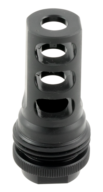 SilencerCo ASR Muzzle Brake, 30 Caliber, 1/2"x28, Black